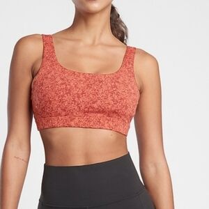 Athleta EXHALE MOONFLOWER JACQUARD BRA size S